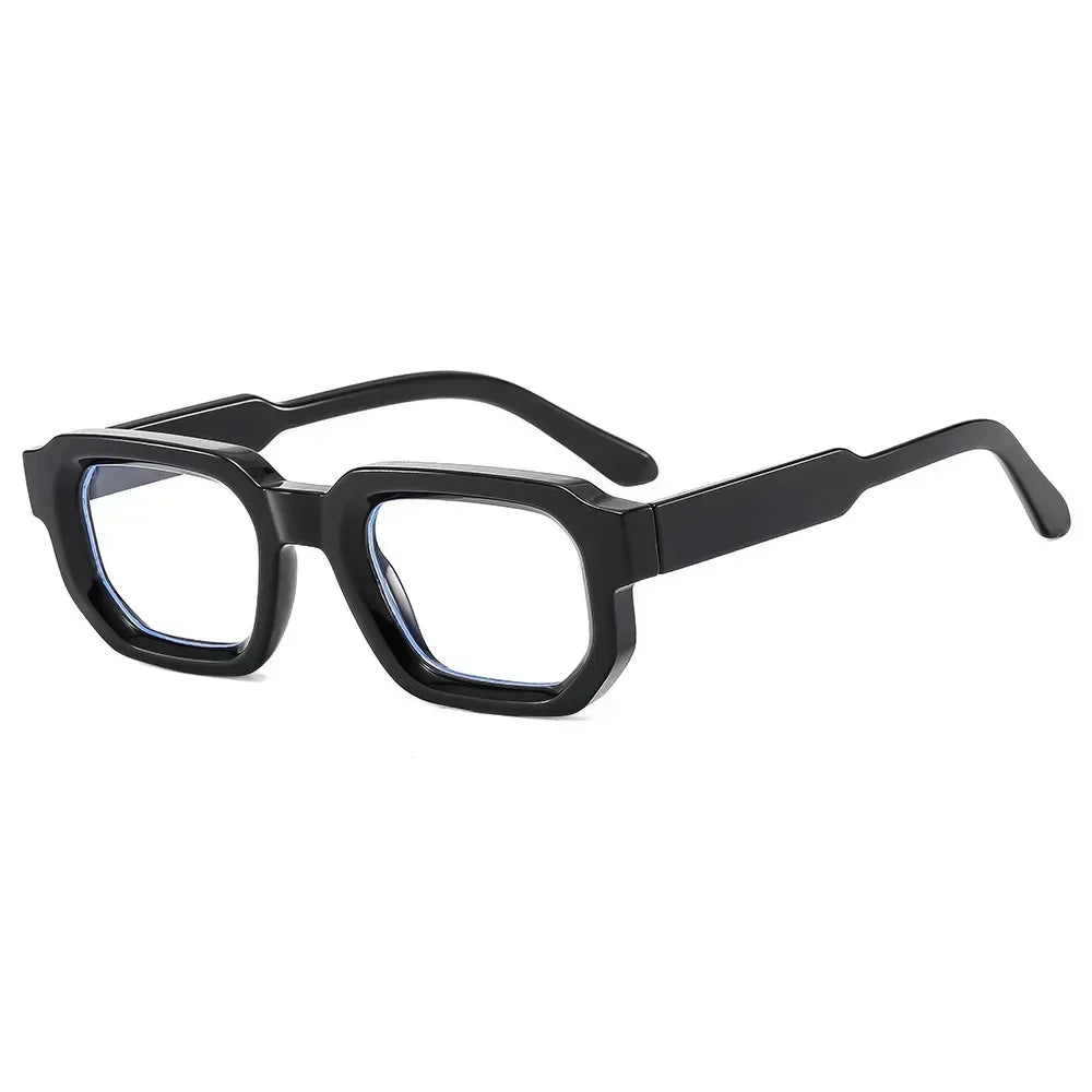 Lunettes de Soleil Carrées Retro Verres Transparents UV400 Unisexe 11 Coloris – CLEVI Paris