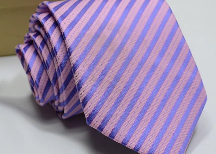 Cravate homme motifs variés 7–8 cm – CLEVI Paris