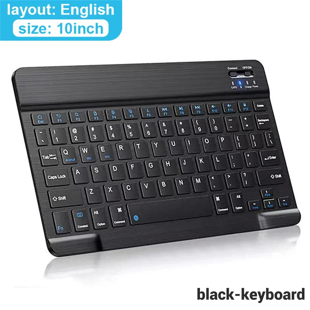 Clavier Bluetooth Sans Fil EMTRA | Silencieux, Multi-Langues, iOS Android Windows, Tablette & PC – CLEVI Paris