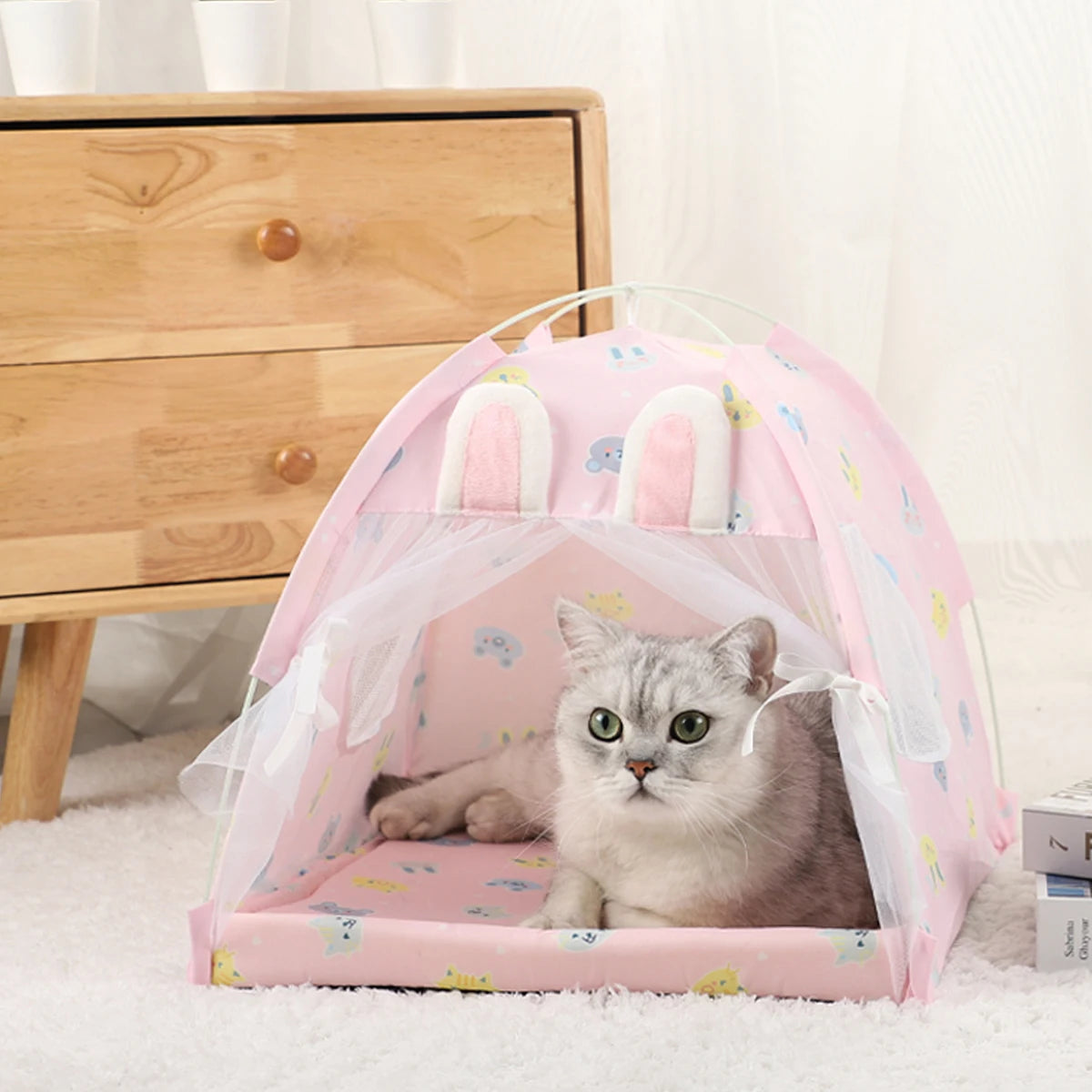 Tente douillette pour chat et chien – CLEVI Paris