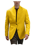 Blazer Lin Homme Col Mandarin – CLEVI Paris