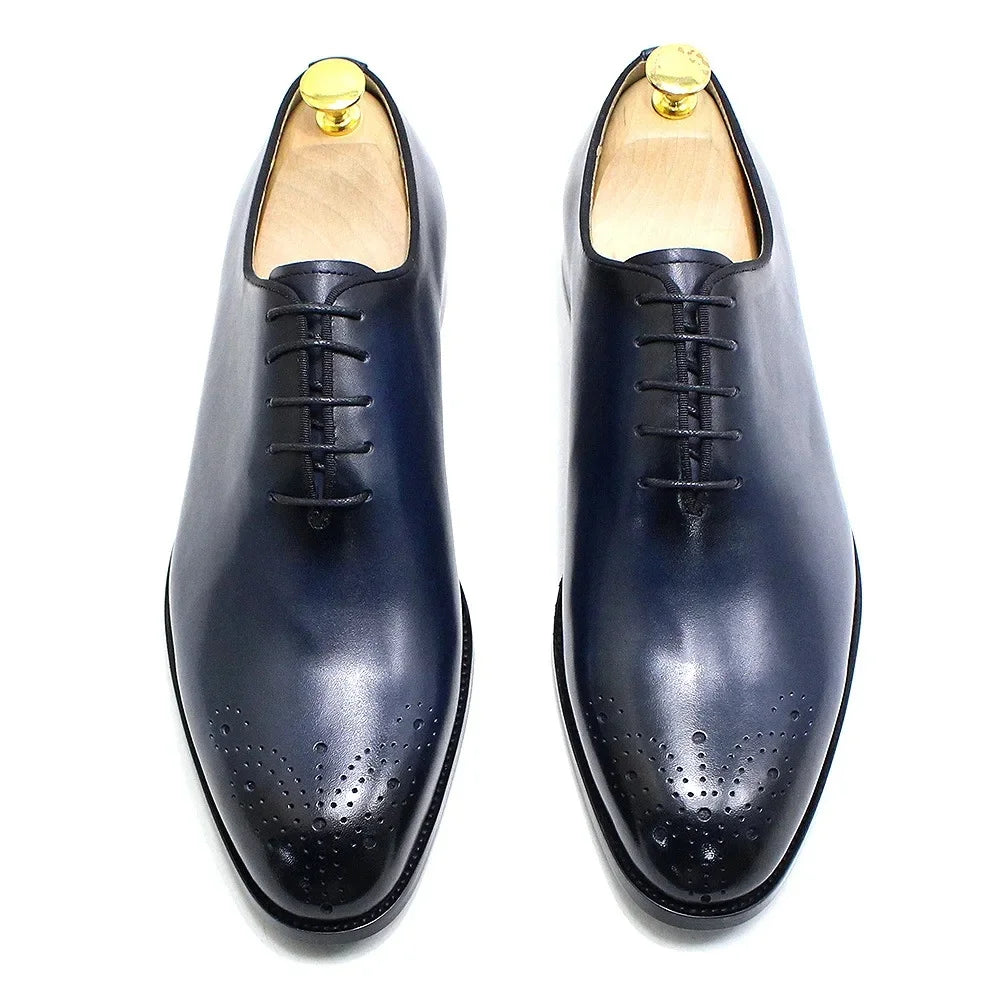 Loafers Homme Cuir Vache Artisanal Style Britannique Business – CLEVI Paris