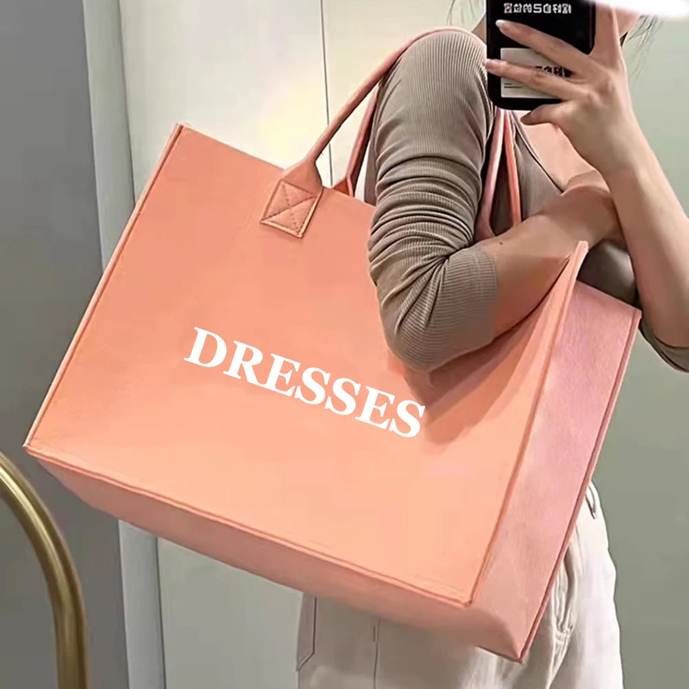 Sacs Tote en Feutre Personnalisés 100 pcs – CLEVI Paris