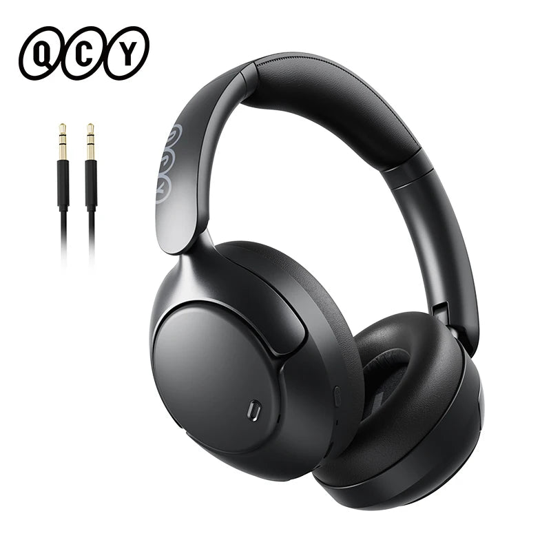 Casque QCY H3 Pro ANC -50dB Bluetooth 5.4 LDAC Hi-Res Audio Spatial 360° – CLEVI Paris