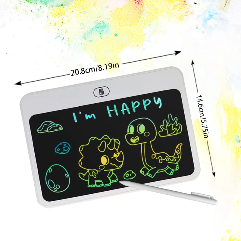 Ardoise LCD 8,5" Enfant – Tablette Écriture & Dessin Numérique avec Stylet – Dès 3 Ans