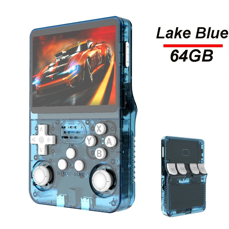 Console Portable R36S Rétro 3.5" IPS ArkOS 20000+ Jeux 64Go/128Go – CLEVI Paris