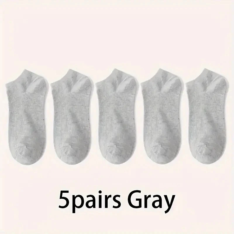 Chaussettes Basses Unisexes — Lot de 5 à 50 paires — CLEVI Paris