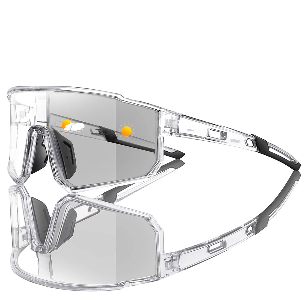 Lunettes Photochromiques Sport – Vélo VTT Running Pêche Mixte Coupe-Vent