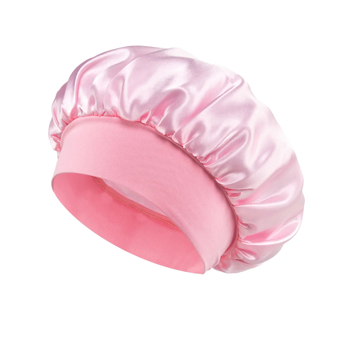 Bonnet de Nuit en Soie Satin Taille Universelle — CLEVI Paris