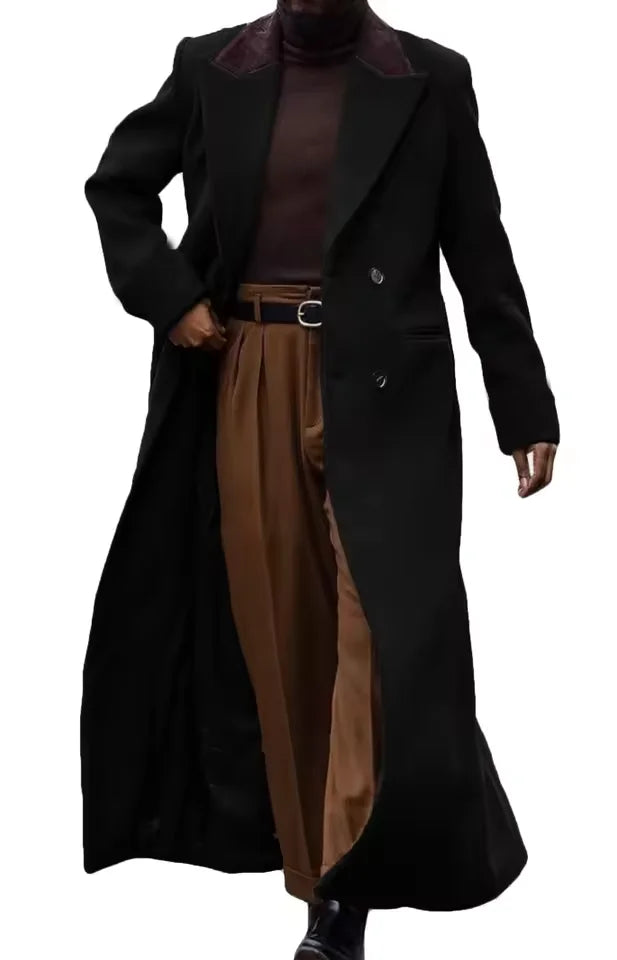 Blazer homme long double boutonnage – CLEVI Paris