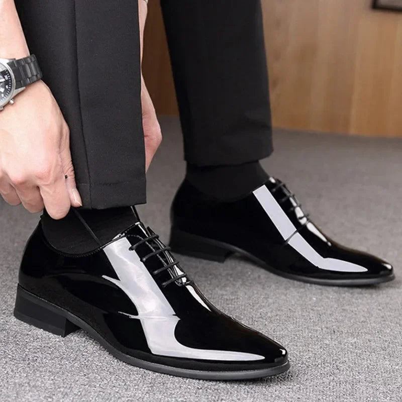 Chaussures Habillées Homme Cuir Verni – Mariage & Business