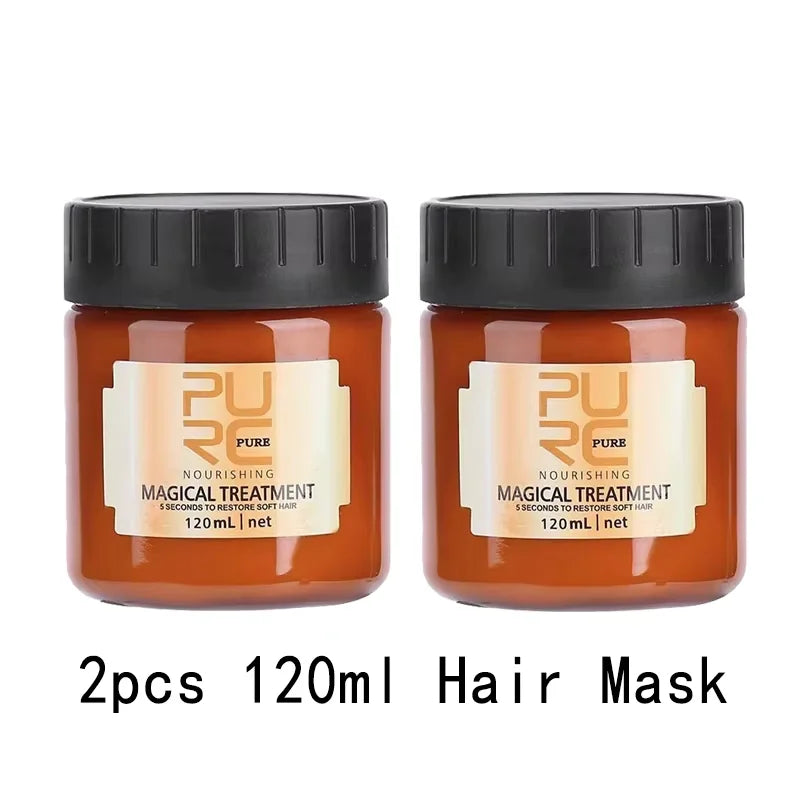 Masque Capillaire Réparateur PURC – Soin Intensif Sans Vapeur, Cheveux Secs & Abîmés