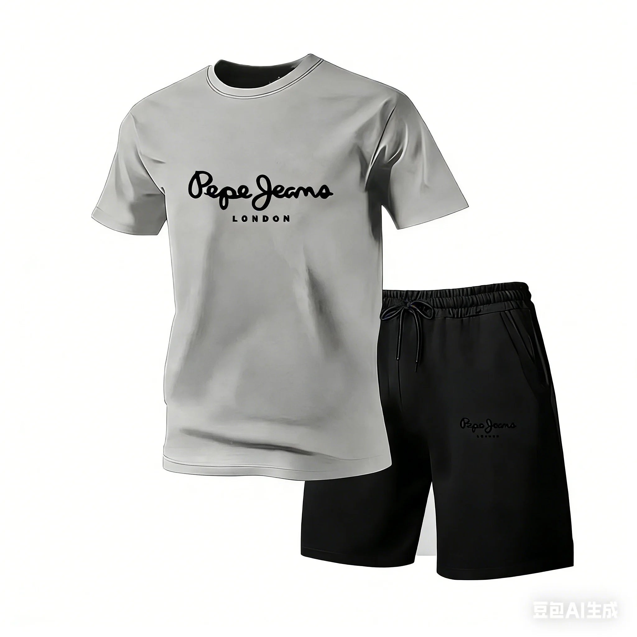 Ensemble 2 Pièces Homme T-Shirt + Short Sport Séchage Rapide Respirant – CLEVI Paris