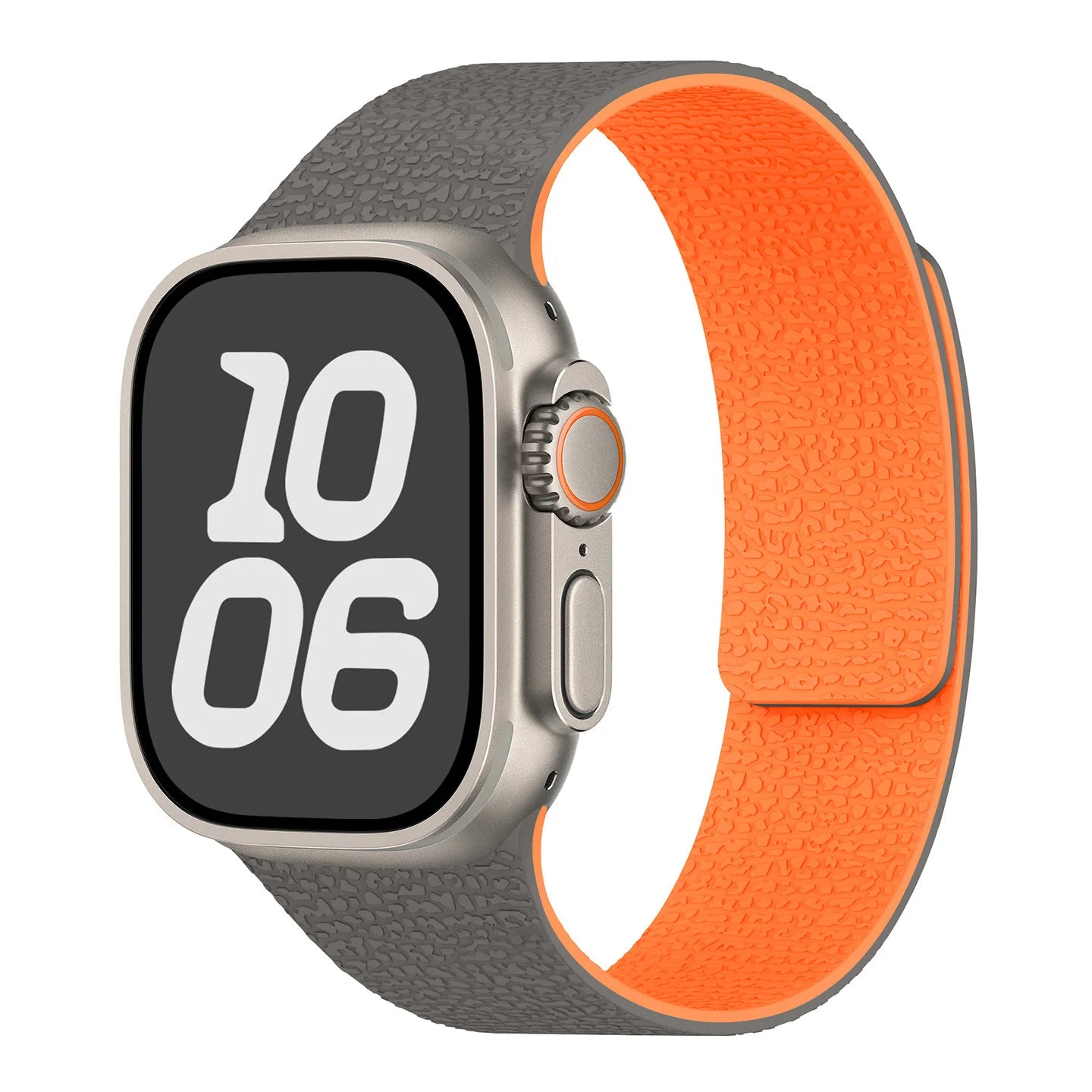 Bracelet Silicone Magnétique Apple Watch – Compatible Series 1–11 SE Ultra 1/2/3 – 38 40 41 42 44 45 46 49mm – CLEVI Paris