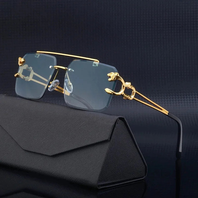 Lunettes de Soleil Carrées Unisexe UV400 – Style Vintage Retro, Verres Polycarbonate – CLEVI Paris