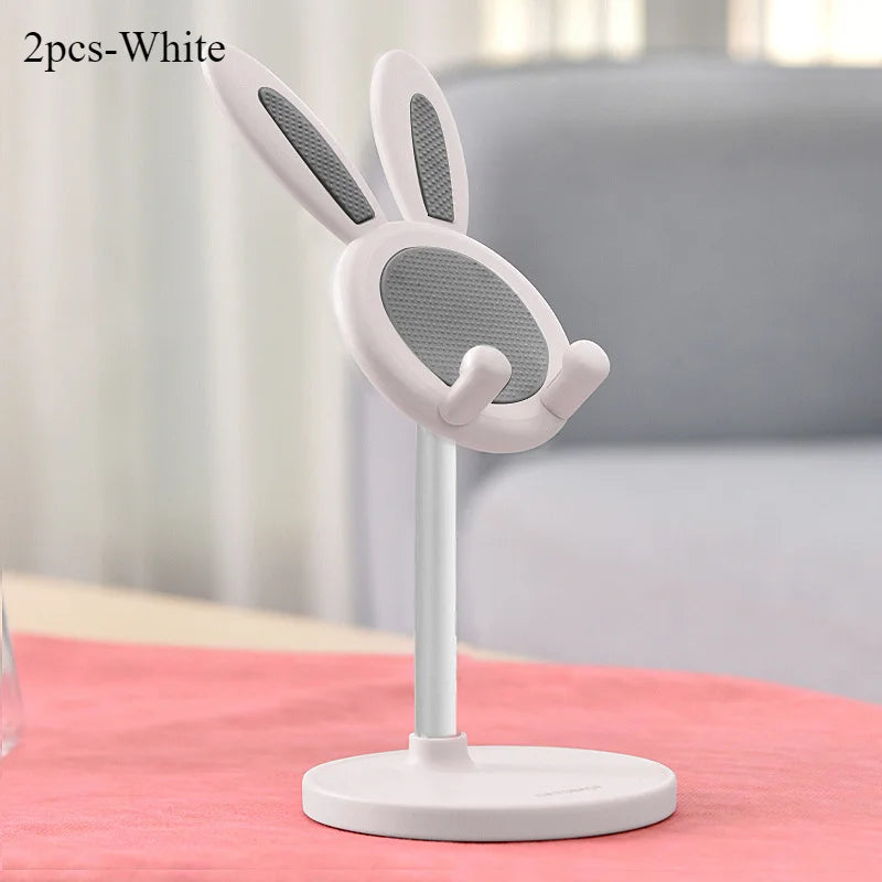 Support Téléphone Bureau Lapin Ajustable Universel — CLEVI Paris