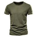 T-Shirt Homme 100% Coton Col Rond Manches Courtes F038 – CLEVI Paris