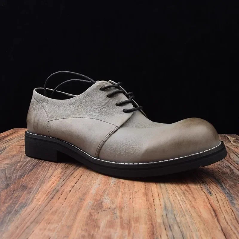Chaussures Basses en Cuir Rétro pour Homme – CLEVI Paris
