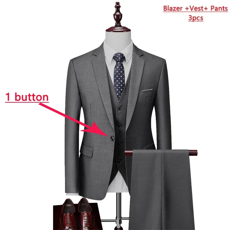 Costume homme 2 ou 3 pièces habillé – CLEVI Paris