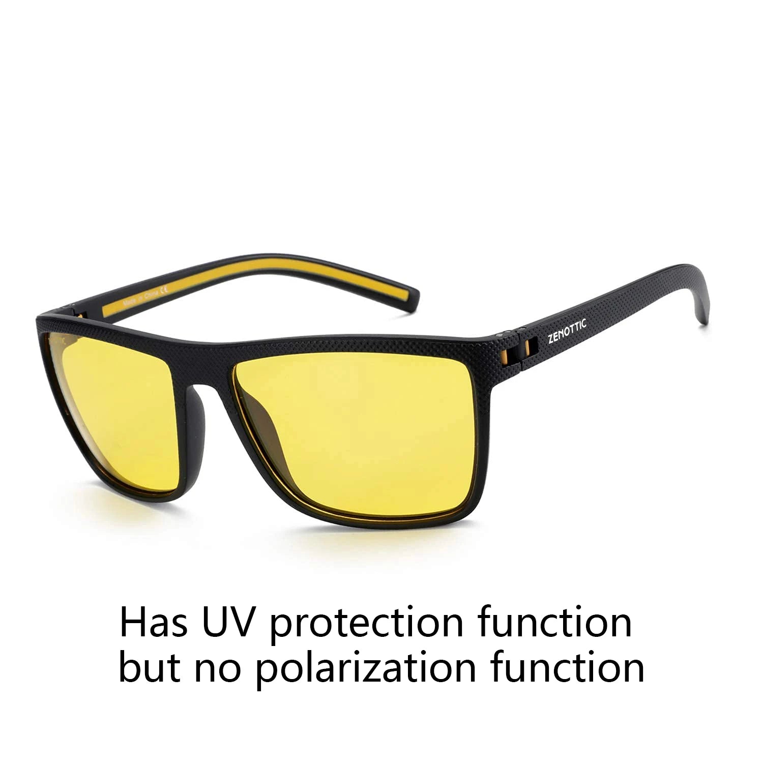 Lunettes de Soleil Carrées Polarisées TR90 UV400 Anti-Reflets Unisexe 23 Coloris – CLEVI Paris