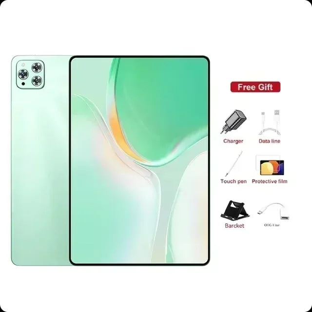Tablette 11" Android 15 – Snapdragon 8 Gen3, 12-16Go RAM, 256Go-1To, Batterie 20000mAh, Dual SIM – CLEVI Paris