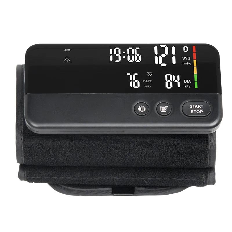 Tensiomètre Bras Bluetooth Grand Écran LED 2 Mémoires Rechargeable – CLEVI Paris