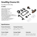 Cage vidéo SmallRig série 6900 SR-MicroSlide – CLEVI Paris