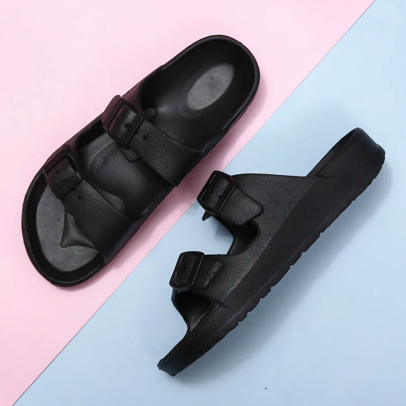 Sandales unisexes EVA à double bride réglable – CLEVI Paris