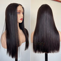 Perruque bob lisse 2x6 HD cheveux humains – CLEVI Paris