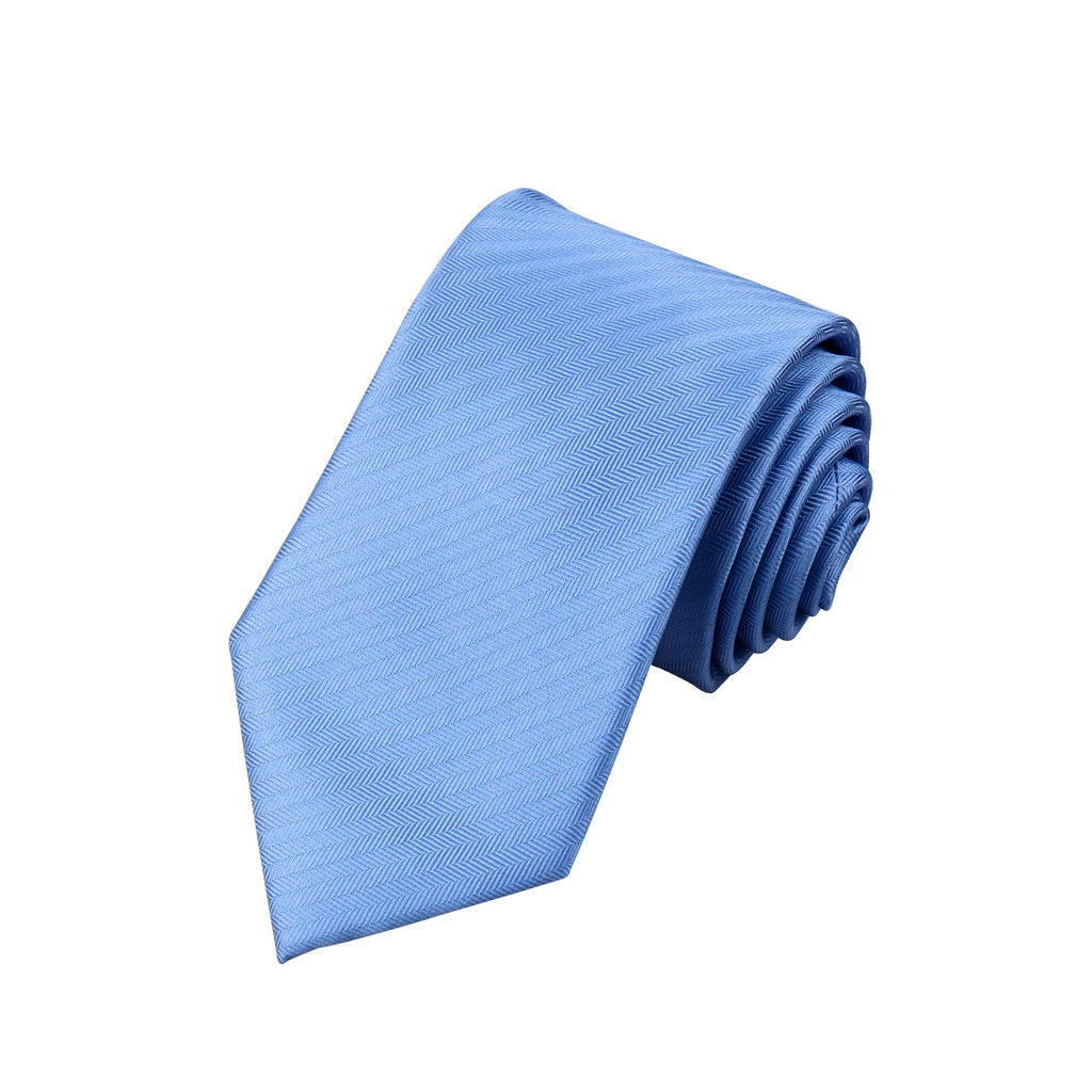 Cravate unisexe unie en polyester – CLEVI Paris