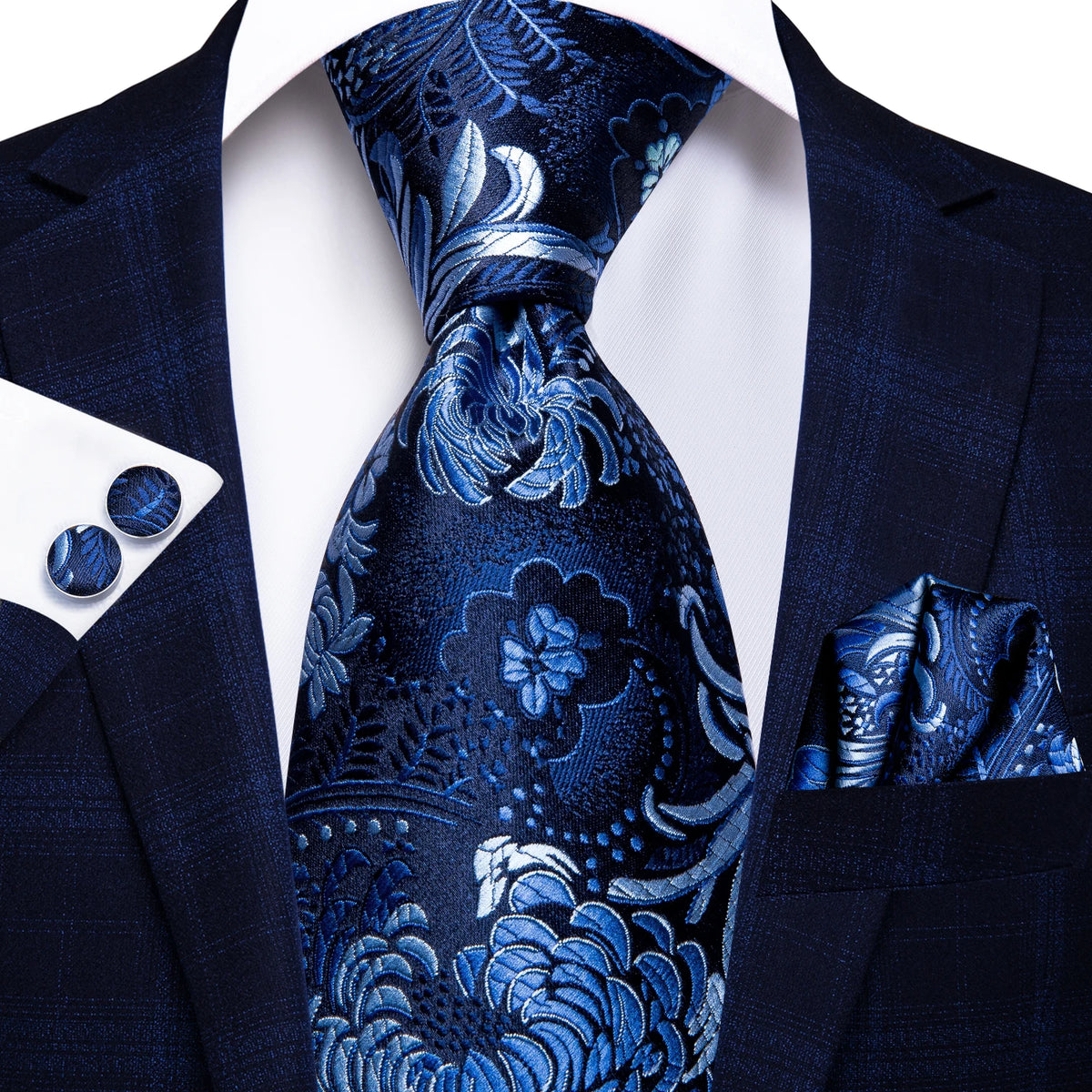 Ensemble cravate homme rayée – CLEVI Paris