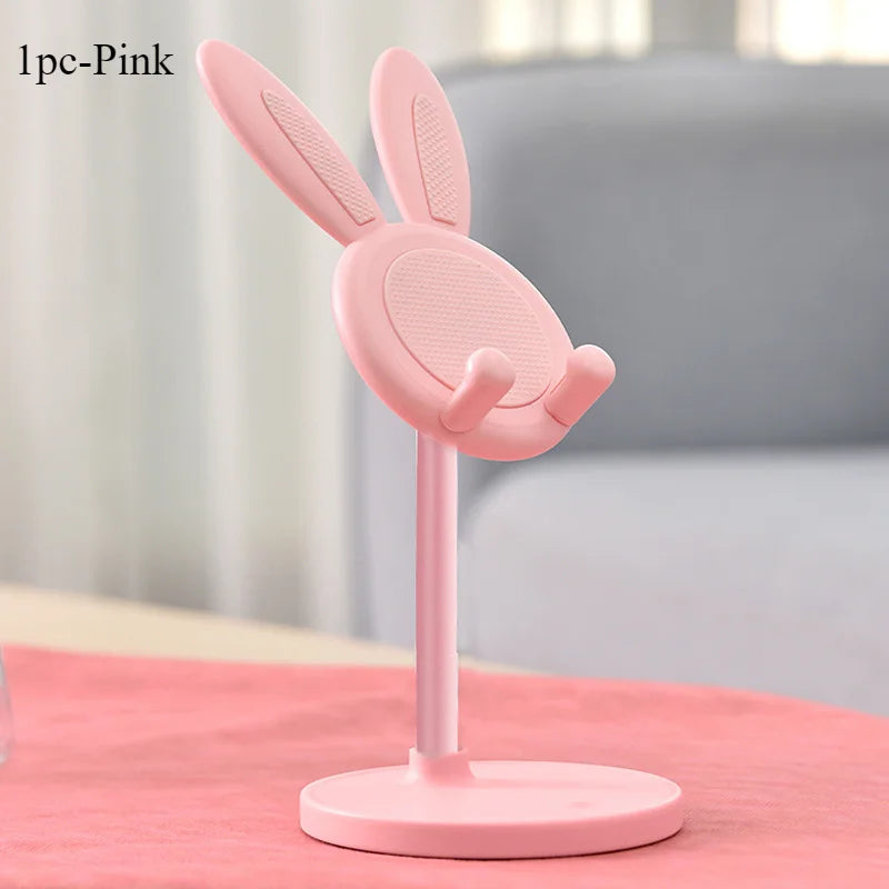 Support Téléphone Bureau Lapin Ajustable Universel — CLEVI Paris