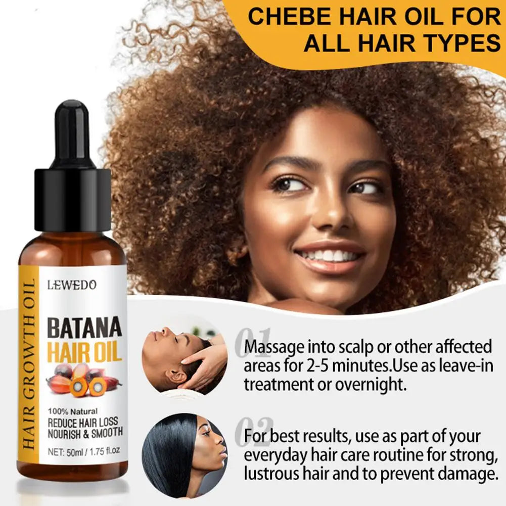 Huile Batana Naturelle Croissance Cheveux – CLEVI Paris