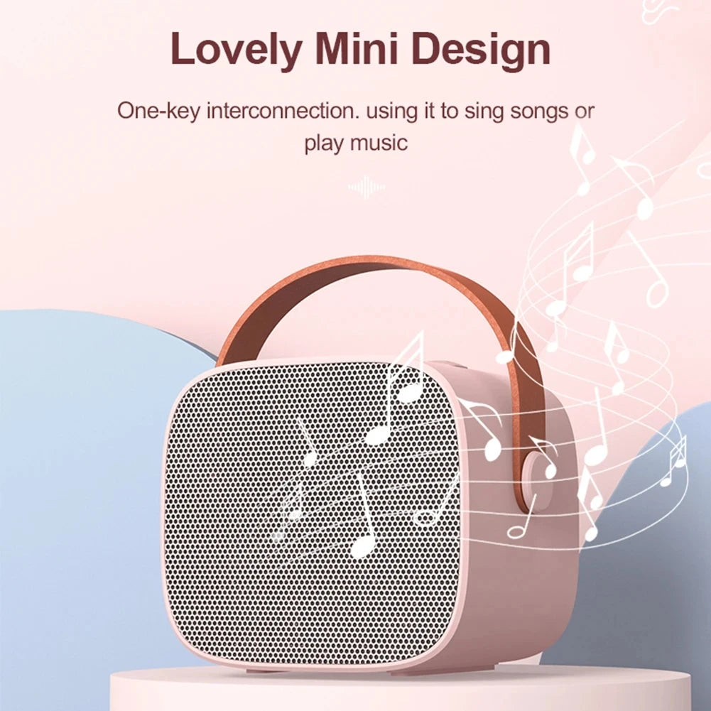 Machine Karaoké Portable Bluetooth 5.0 Micro Sans Fil Enfants & Adultes – CLEVI Paris
