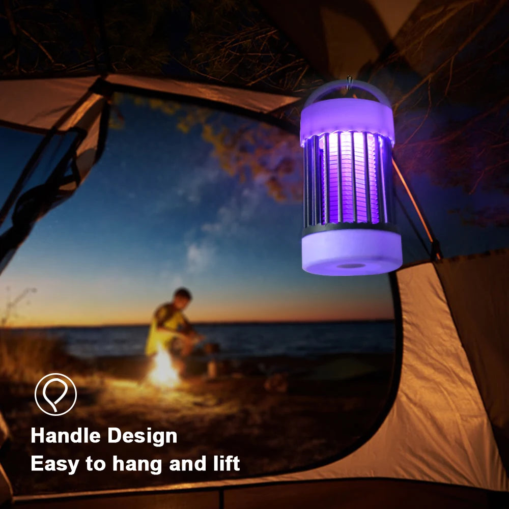 Lampe Anti-Moustiques UV Secteur ou Rechargeable Certifiée CE — CLEVI Paris