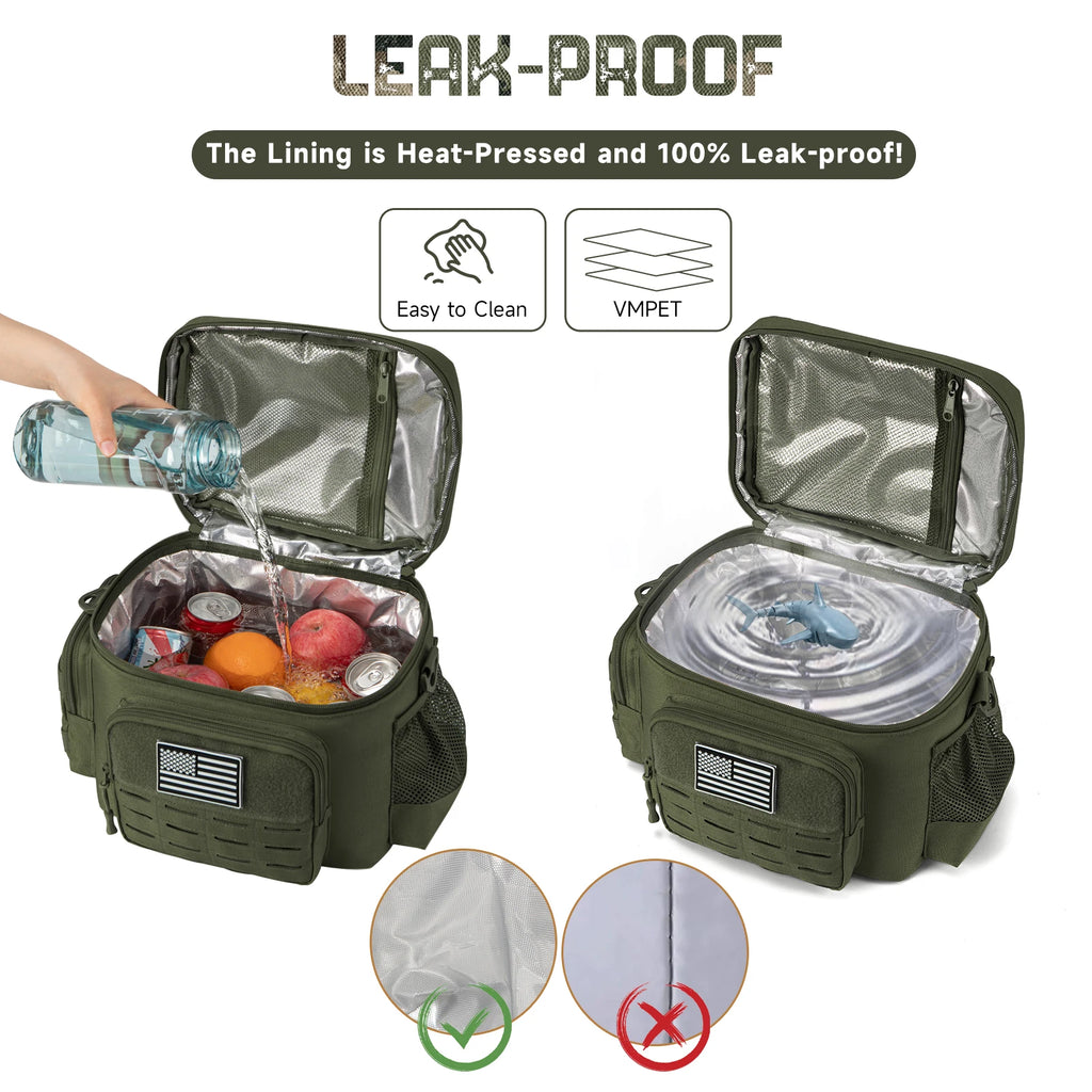 Sac Repas Tactique Isotherme Homme Outdoor — CLEVI Paris