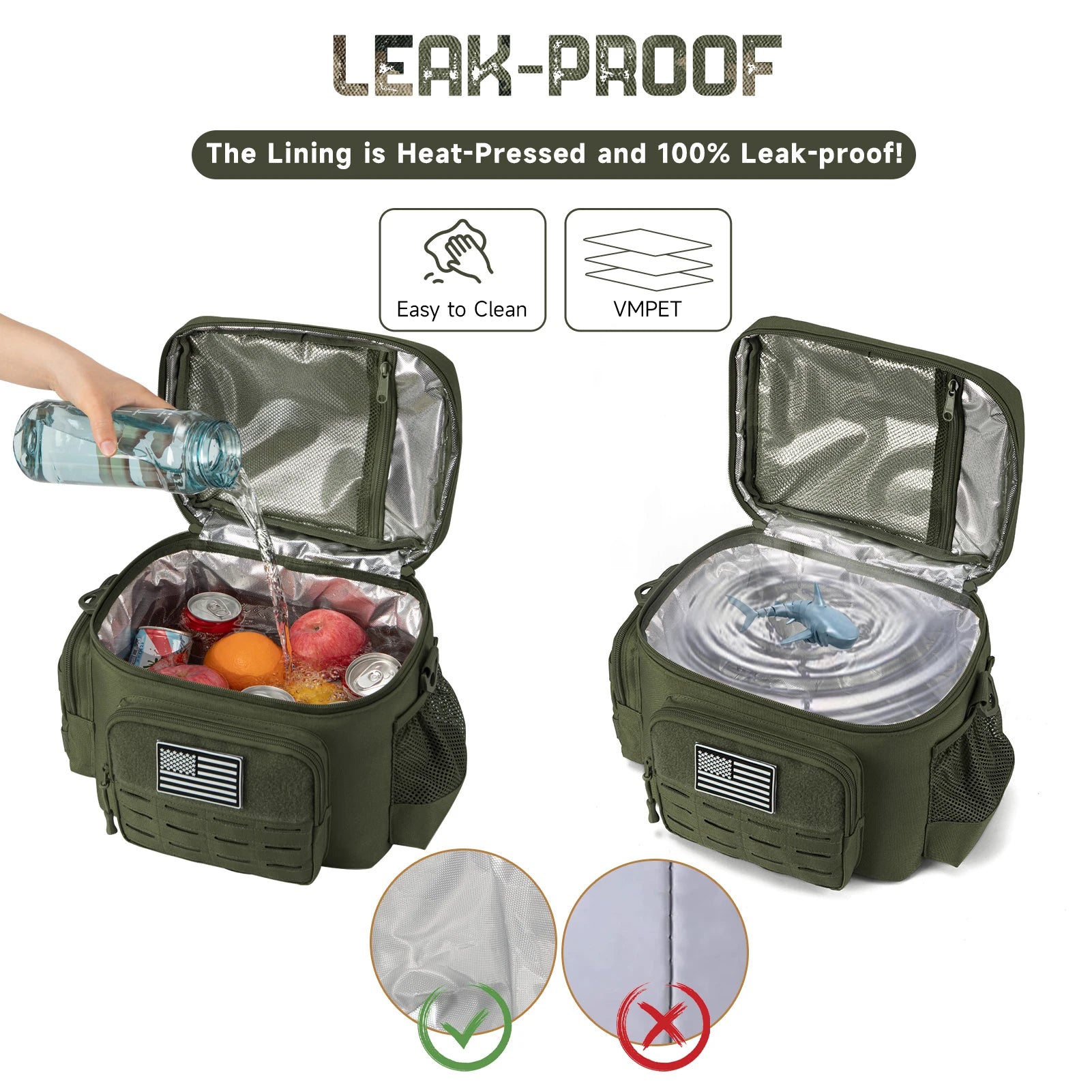 Sac Repas Tactique Isotherme Homme Outdoor — CLEVI Paris