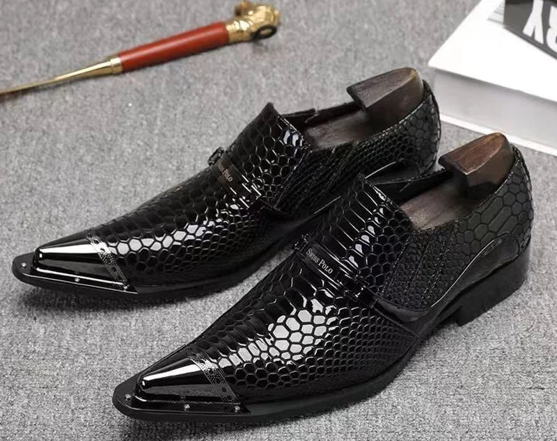 Loafers Luxe Homme Cuir Véritable Spikes Argentés & Dorés Slip-On – 14 Coloris, Tailles EU37-48 – CLEVI Paris