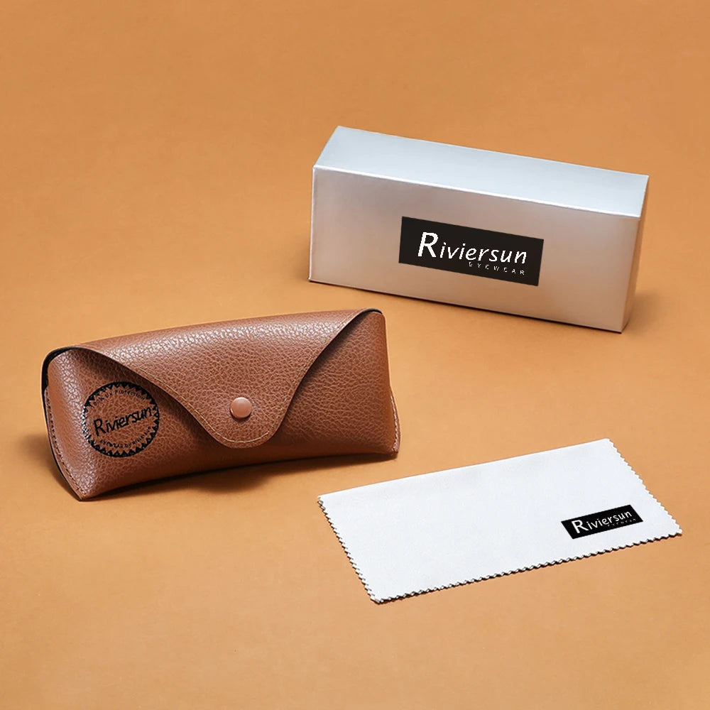 Lunettes de Soleil Aviateur Polarisées Unisexe RIVIERSUN – Monture Alliage Miroir UV400 – CLEVI Paris