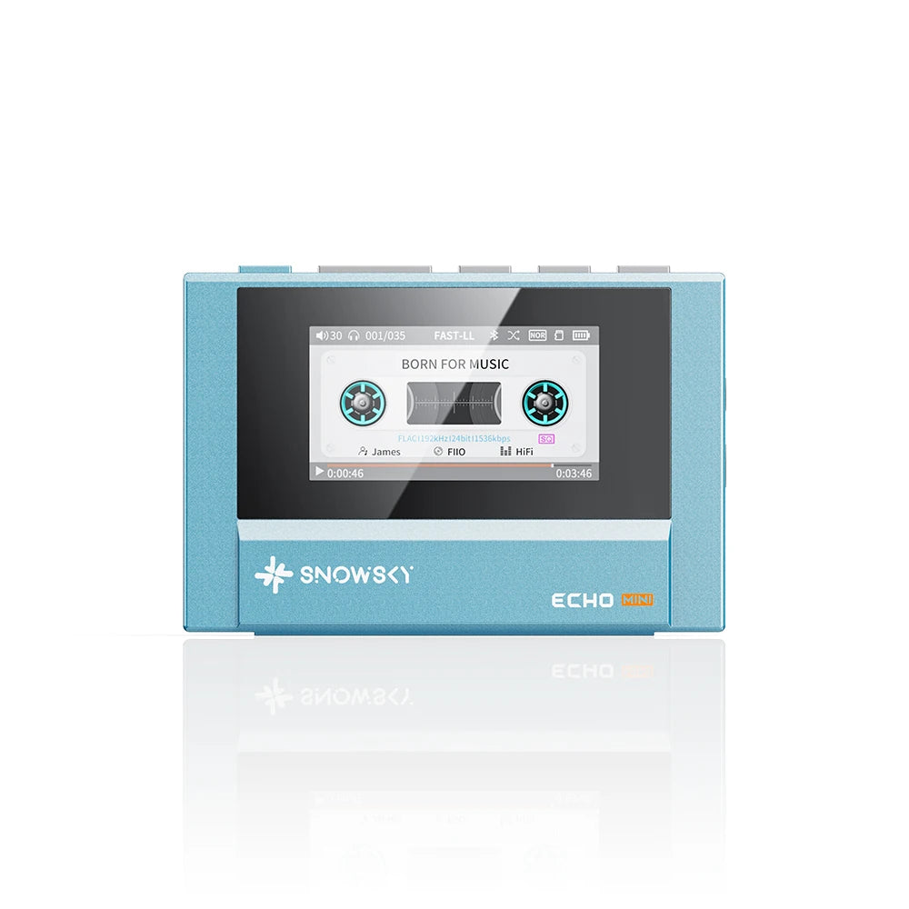 FiiO Echo Mini Lecteur MP3 HiFi Bluetooth 15h Sortie 3,5mm & 4,4mm Équilibrée – CLEVI Paris