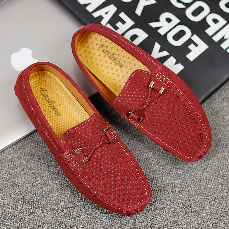 Mocassins Homme Cuir Suédé – CLEVI Paris
