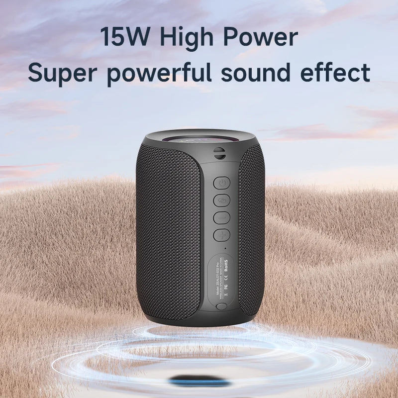 ZEALOT S32 Pro Enceinte Bluetooth 15W IPX5 TWS 360° 15h Outdoor – CLEVI Paris