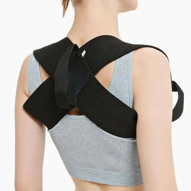 Correcteur de Posture Dorsal Réglable – Ceinture de Soutien Épaules & Dos