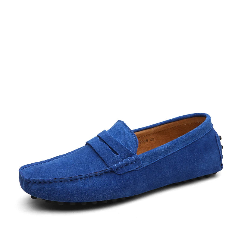 Mocassins Cuir Véritable Homme Slip-On Confort | 10 Coloris – CLEVI Paris