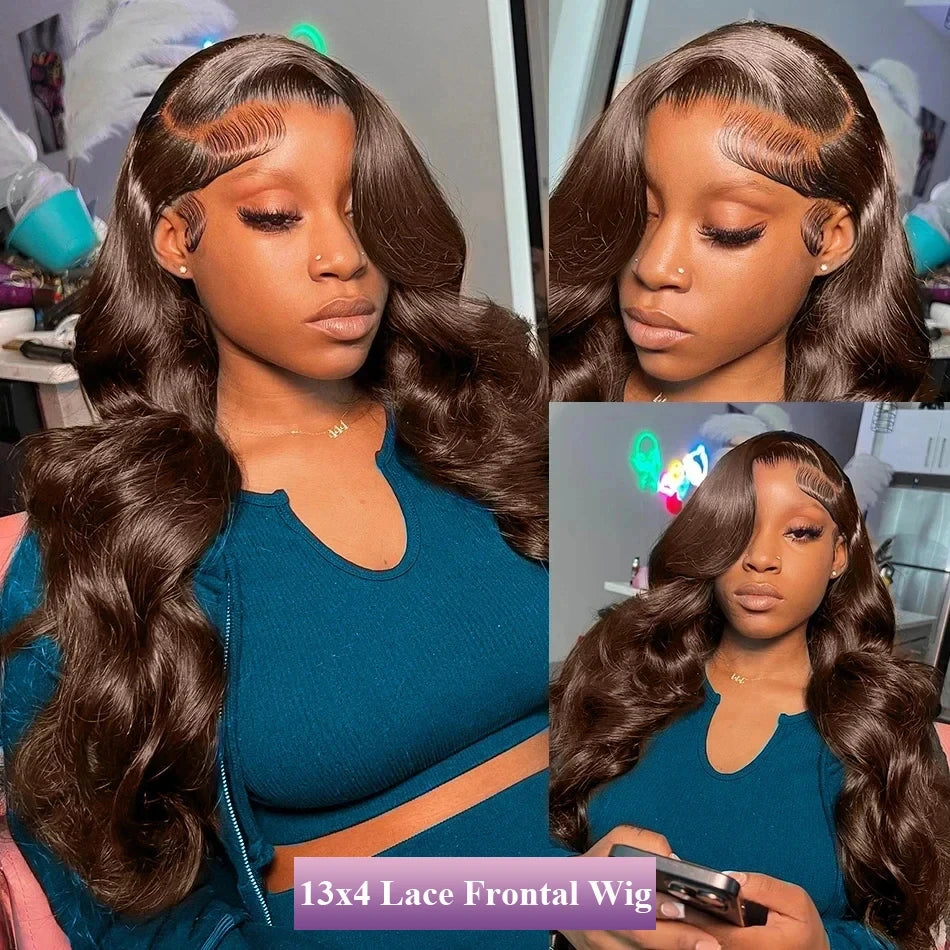 Perruque Body Wave HD Lace 13x4 13x6 Cheveux Humains – CLEVI Paris