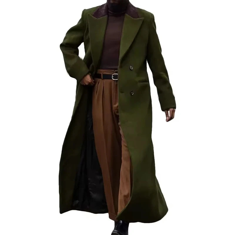 Blazer homme long double boutonnage – CLEVI Paris