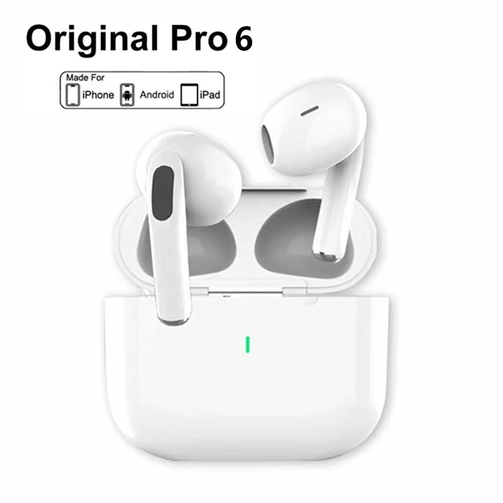 Écouteurs Bluetooth TWS Air Pro – HiFi, ANC, Faible Latence, 72H, iOS & Android
