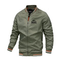 Veste Homme Coupe-Vent Légère Col Montant Zipper Streetwear Printemps Automne – CLEVI Paris