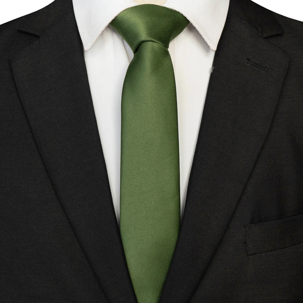 Cravate homme unie 6 cm – CLEVI Paris