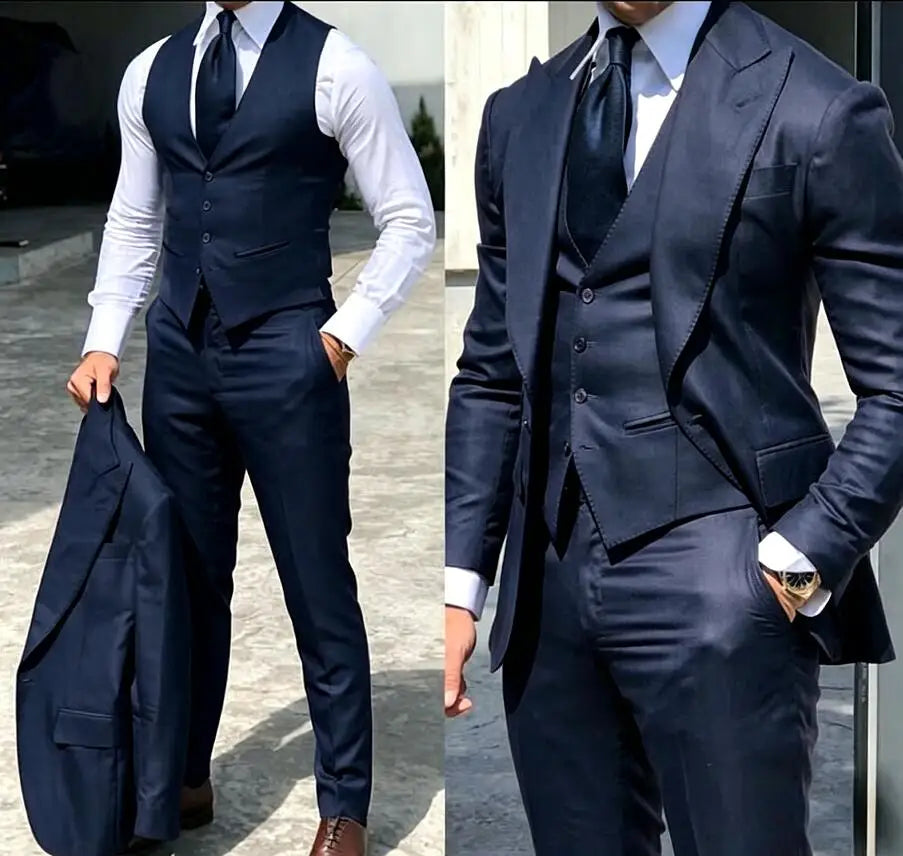 Costume homme 3 pièces pour mariage – CLEVI Paris